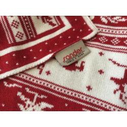 Kerst mooie plaid met 2 kussens