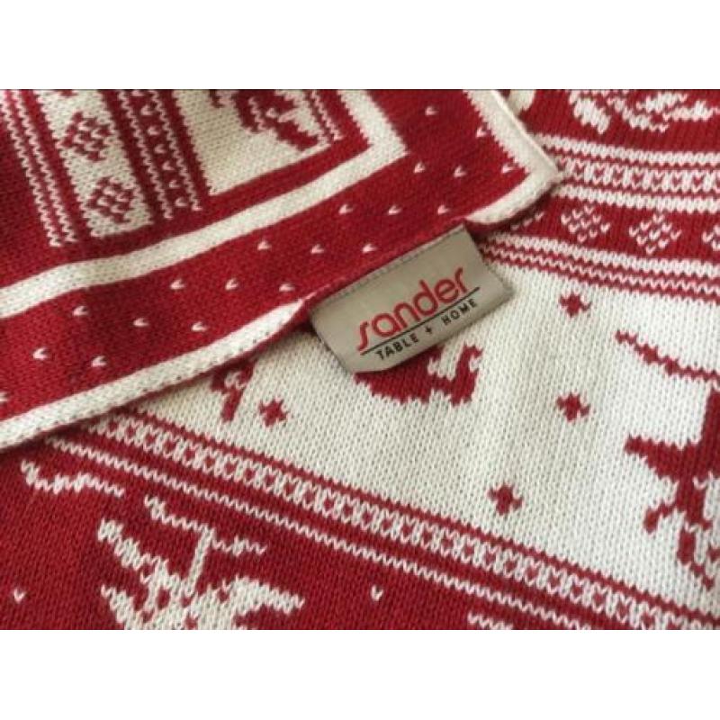 Kerst mooie plaid met 2 kussens
