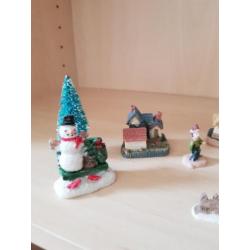 Kerstopruiming mini kerstdorp