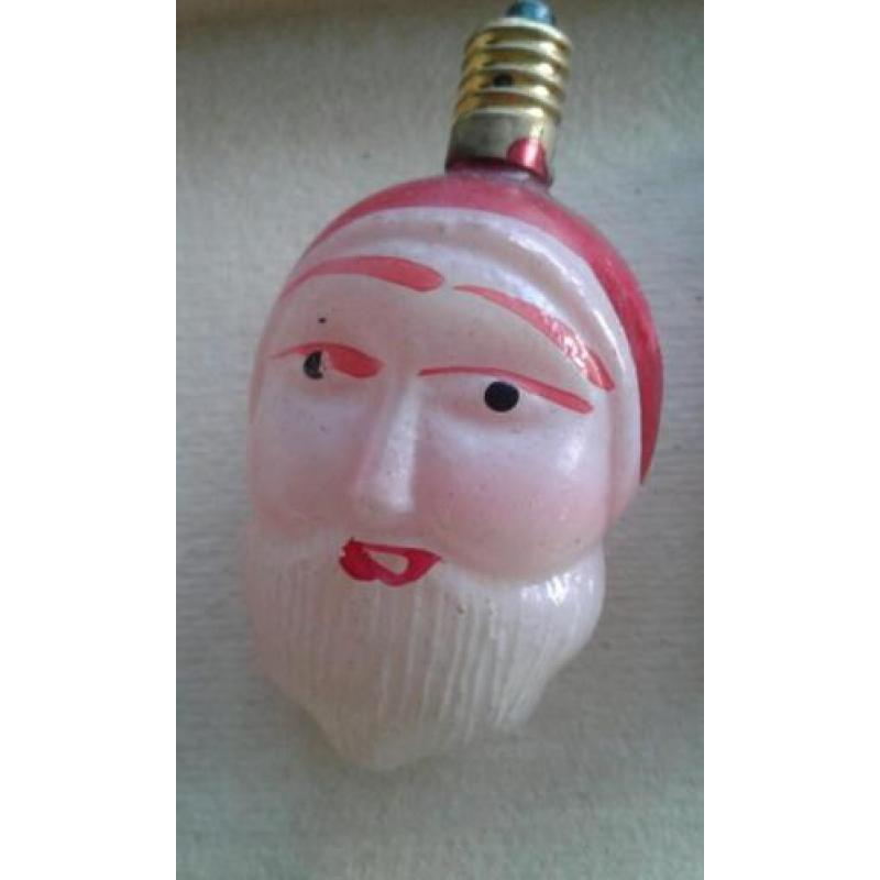 Antieke kerstlampjes 9 stuks