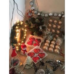 Kerstspullen / kerststukjes maken