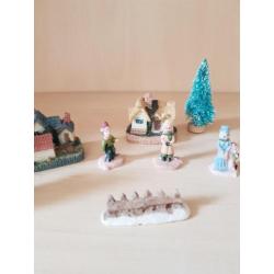Kerstopruiming mini kerstdorp
