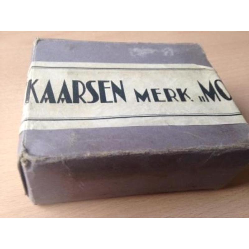 Antieke kaarsen merk MOLEN.
