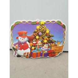 Diverse 3D Kerstman Wanddecoraties