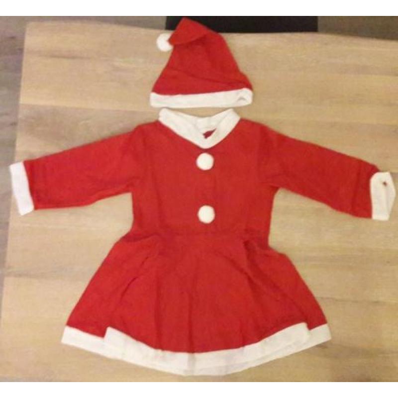 Kerstpak kind kerstman / kerstvrouw, jongen / meisje NIEUW