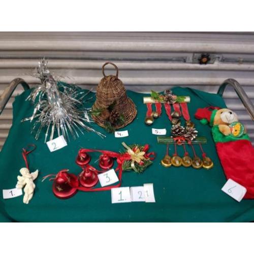 Kerst decoratie hangers, diverse, zie foto's
