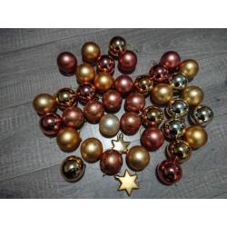 Kerstboom versiering accessories.