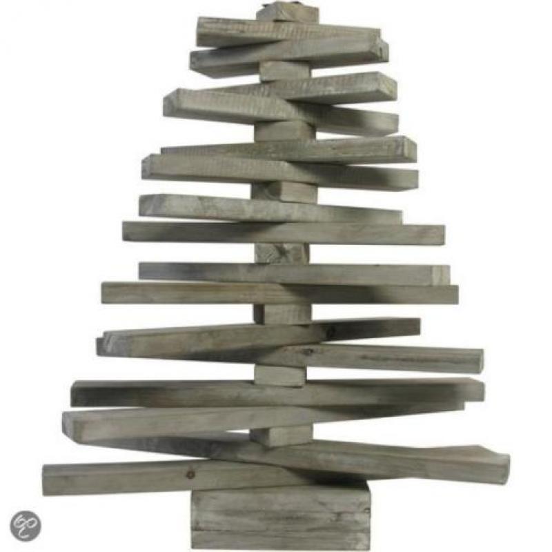 Houten Kerstboompje