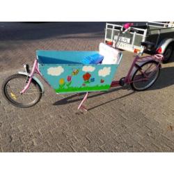 Bakfiets cargo long/ lang 2 wielen