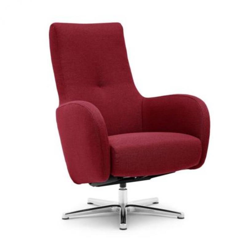 Relaxfauteuil / Relaxstoel Dot nu voor €990.00 (Rood)