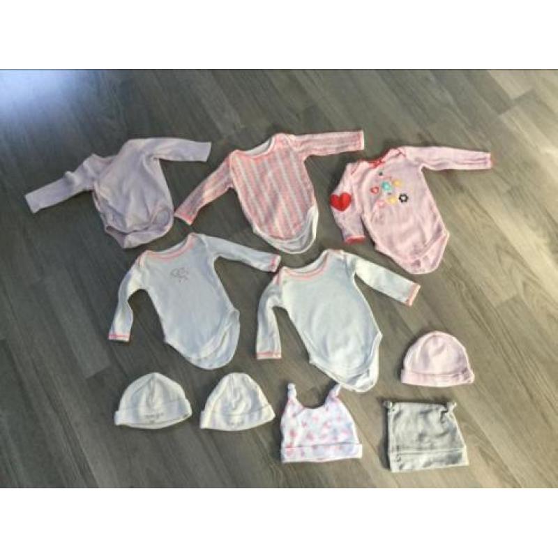 Kledingpakket baby / meisje maat 50 en maat 56