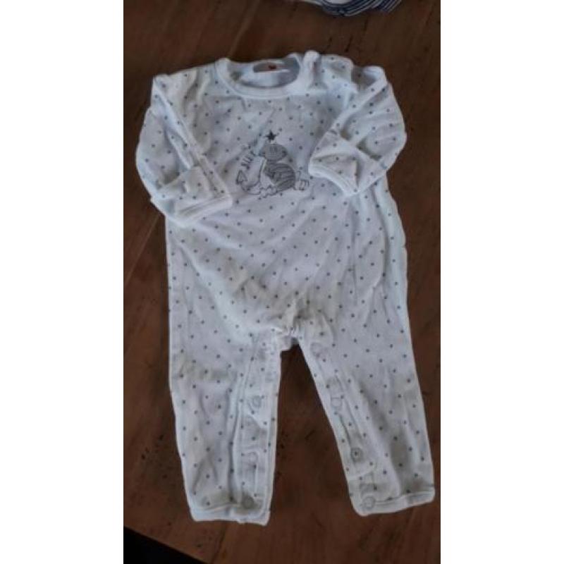 rompers, lange en korte mouwen maat 56