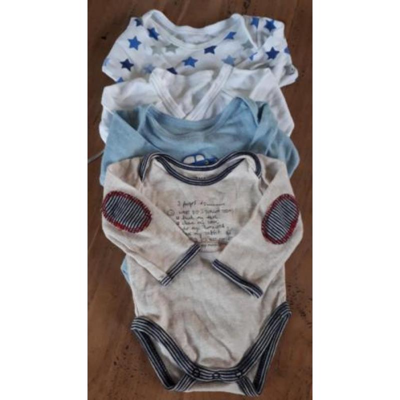 rompers, lange en korte mouwen maat 56