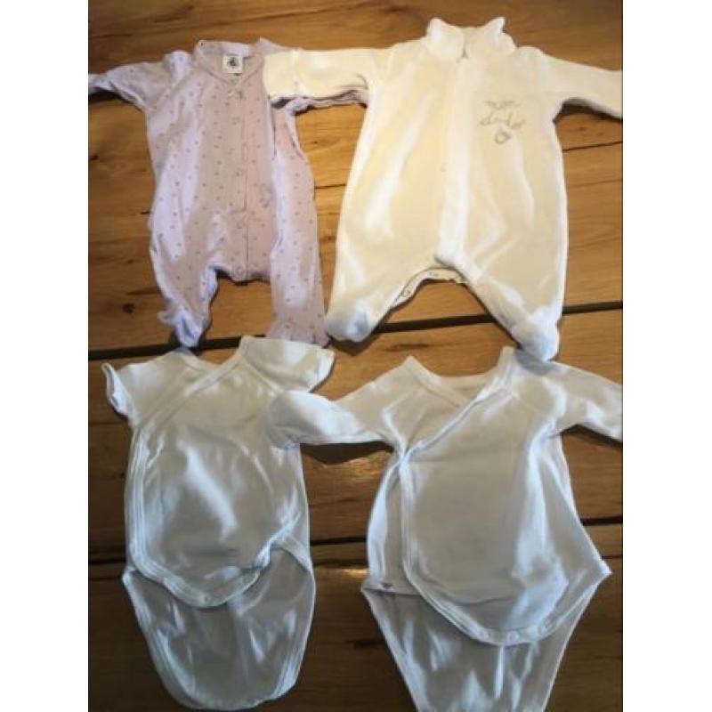 Petit Bateau maat 50 rompers en pakjes
