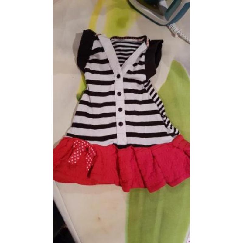 Pakket baby meisjes kleding 18 stuks. Maar 50/56 zgan
