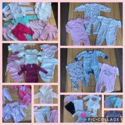 Baby kleertjes maat 50 tot met 68 meisjes