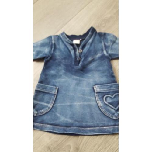 Leuk baby spijker stof jurkje name it maar 50