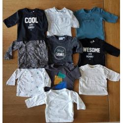 Kledingset (jongen) maat 50 Feetje/Sweet Petit/Prenatal/H&M
