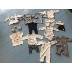 Pakket maat 50 winter (Noppies, Hema, Prenatal)