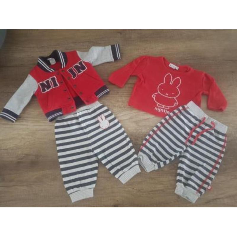 Pakket baby jongens kleding maat 50/56 totaal 60 stuks!