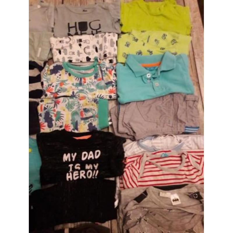 Groot pakket baby kleding jongen mt 50 - 56