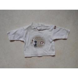 (C63) SALE! Longsleeve met leeuw, giraf en zebra