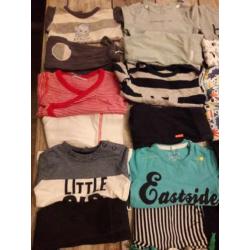 Groot pakket baby kleding jongen mt 50 - 56