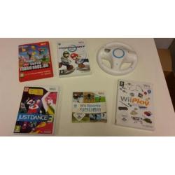 Ninetendo Wii inclusief accesoires