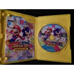 Wii Mario WII games Super Paper Mario & Sonic London Olympic