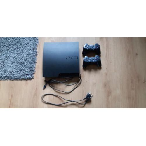 Zwarte PlayStation 3 slim