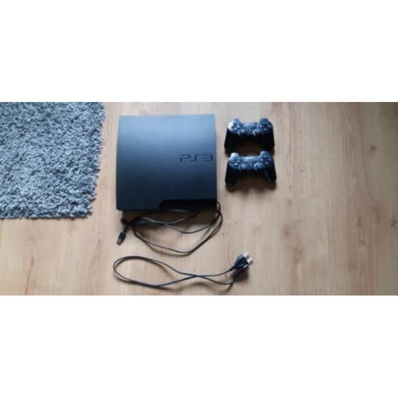 Zwarte PlayStation 3 slim