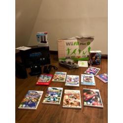 Wii Wii fit Mario party Sonic Just Dance
