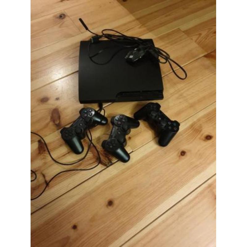 ps3 console met veel games
