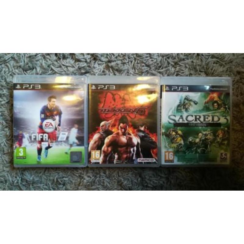 Playstation 3 Dual-Shock controller 7 games