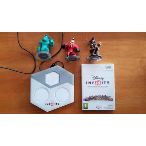 Disney Infinity Wii Spel game INCL. Portal en figuren starte
