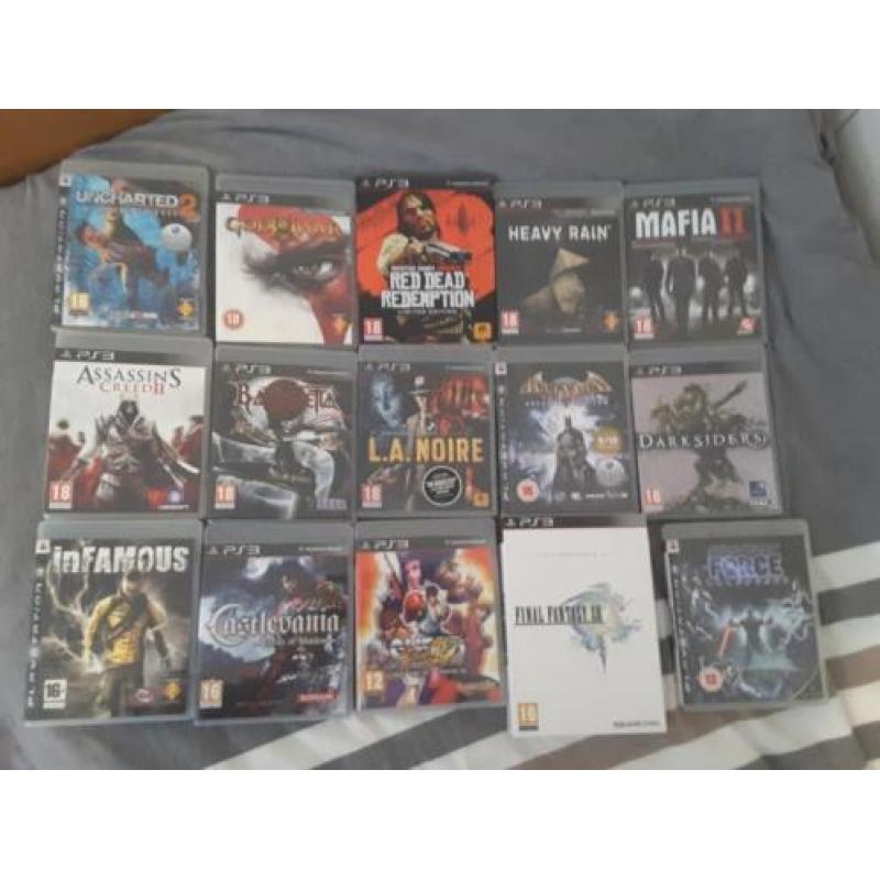 Playstation 3 met 15 spellen