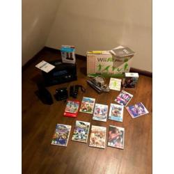 Wii Wii fit Mario party Sonic Just Dance